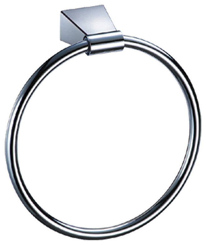 Gatco Wall Mounted Towel Ring in Chrome