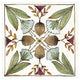 "Festive Foliage VII" Digital Paper Print by Anne Tavoletti, 32"x32"