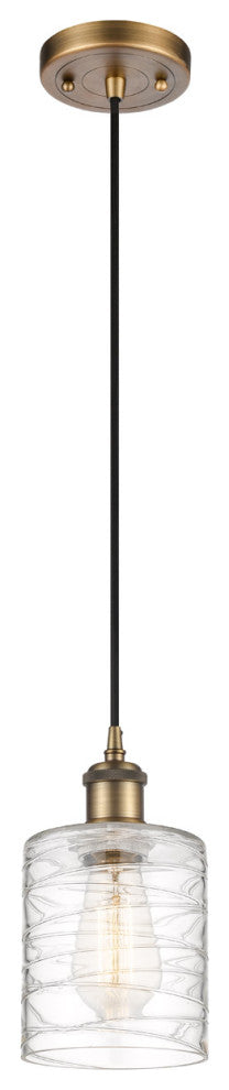 Innovations 516-1P-BB-G1113 1-Light Mini Pendant Brushed Brass