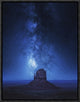 "Monument Milkyway" Framed Canvas Giclee by Juan Pablo De, 13x17"