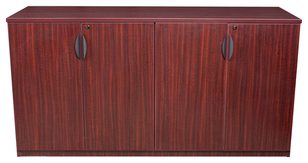 Legacy 72" Storage Cabinet Buffet, Mahogany