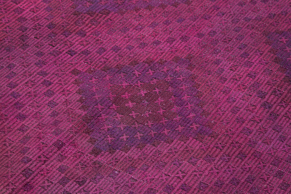 Rug N Carpet - Hand-knotted Turkish 5' 9'' x 11' 8'' Tribal Wool Kilim Rug