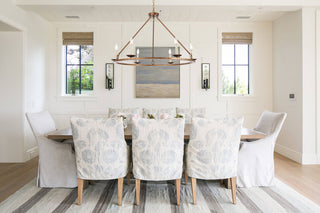 Elegant Lighting LD6010D36 Maine 6 Light 36"W Taper Candle - Black