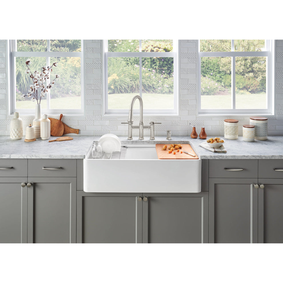 Top Knobs M1653 Griggs 5-1/16 Inch Center to Center Handle - Brushed Bronze