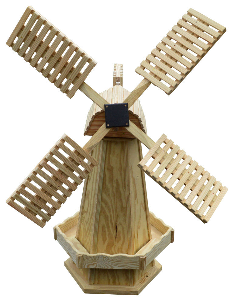 Pressure Treated Dutch Windmill, Unfinished, Large