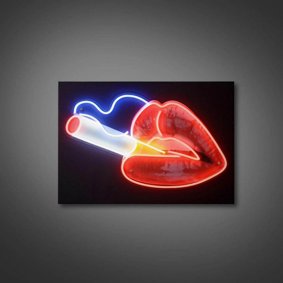 Sonder Living Smoking Hot Lips | LED Neon