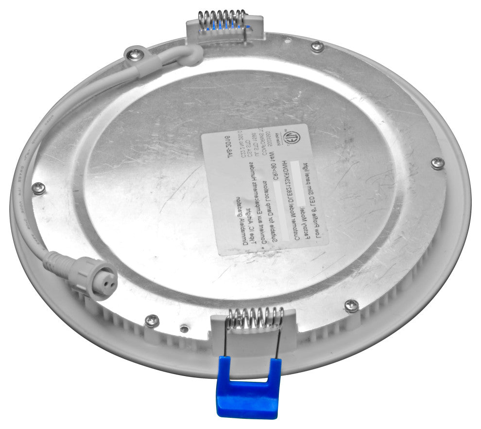 DLE6 Series 6" Round Downlight, Nickel, 5000k