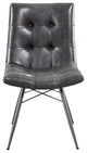 Dittnar Tufted Dining Chairs, Charcoal, Set of 4