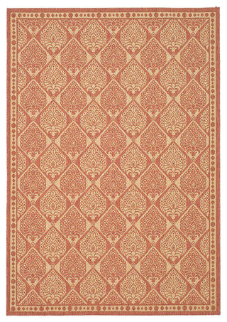 Safavieh Courtyard cy5149a Rust, Sand Area Rug