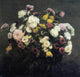 Henri Fantin-Latour Large Bouquet of Crysanthemums Wall Decal Print