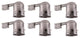 Elitco Lighting Tc5R-E26-6Pk Primo Recessed: Housing