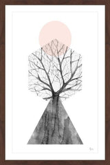 "Three Worlds" Framed Painting Print, 24"x36"