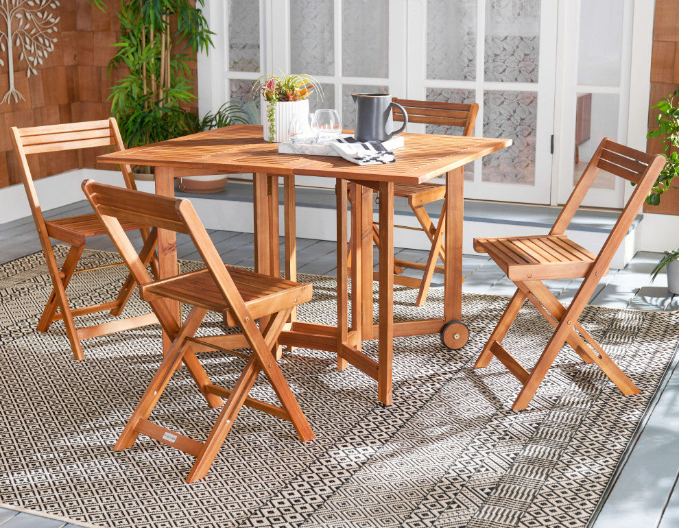 Safavieh Arvin Indoor-Outdoor 5-Piece Dining Set