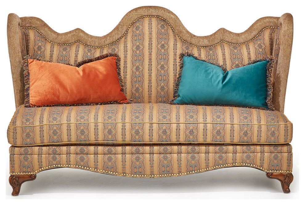 Grand Masterpiece Settee - Royal Sienna