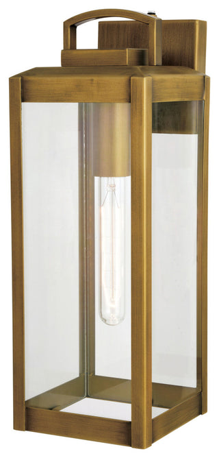 Vaxcel Lighting T0707 Kinzie 17" Tall Wall Sconce - Vintage Brass