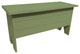 Wooden Storage Bench, Old Sage