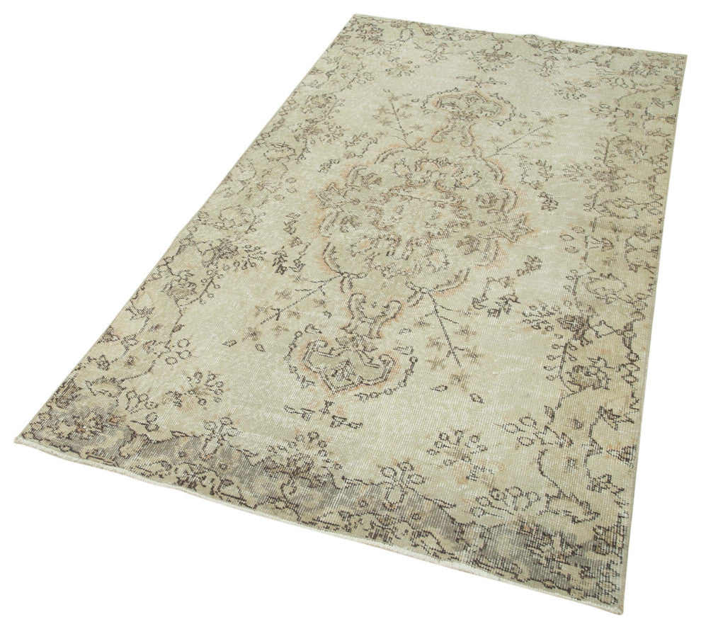 Rug N Carpet - Hand-knotted Turkish 3' 8" x 6' 9" Over-dyed Small Area Rug
