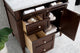 James Martin 650-V36-BNM-3CAR 36 Inch Single Vanity with Carrara Marble Top
