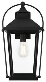 Home Living 20" Outdoor Wall sconce, Black