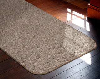 Skid-Resistant Carpet Runner Pebble Beige, 27"x12'
