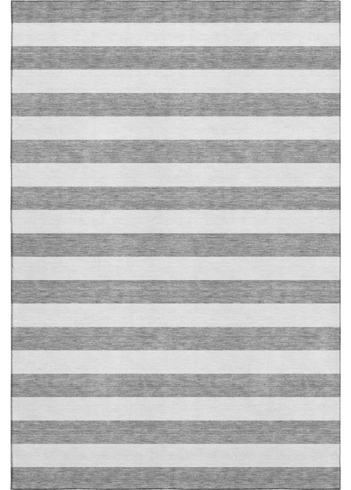 Premium Machine Washable Mayfield AMF528 Gray 8' x 10' Rug