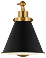 Wellfleet Single Arm Cone Task Sconce