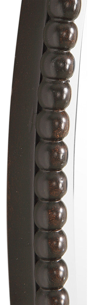 Uttermost Sherise Oval Mirror, Oil Rubbe Bronze