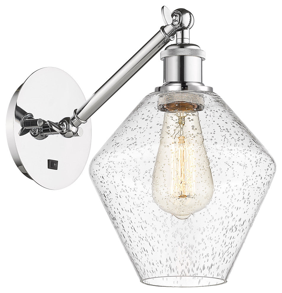 Innovations 317-1W-PC-G654-8-LED 1-Light Sconce, Polished Chrome