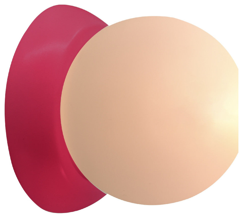 Ambiance Petite Coupe Wall Sconce, Cerise