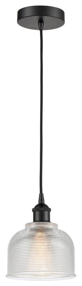 Innovations 616-1P-BK-G412-LED 1-Light Mini Pendant, Matte Black