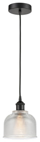 Innovations 616-1P-BK-G412-LED 1-Light Mini Pendant, Matte Black
