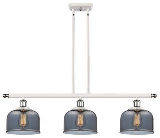Innovations 916-3I-WPC-G73 3-Light Island Light, White, Polished Chrome