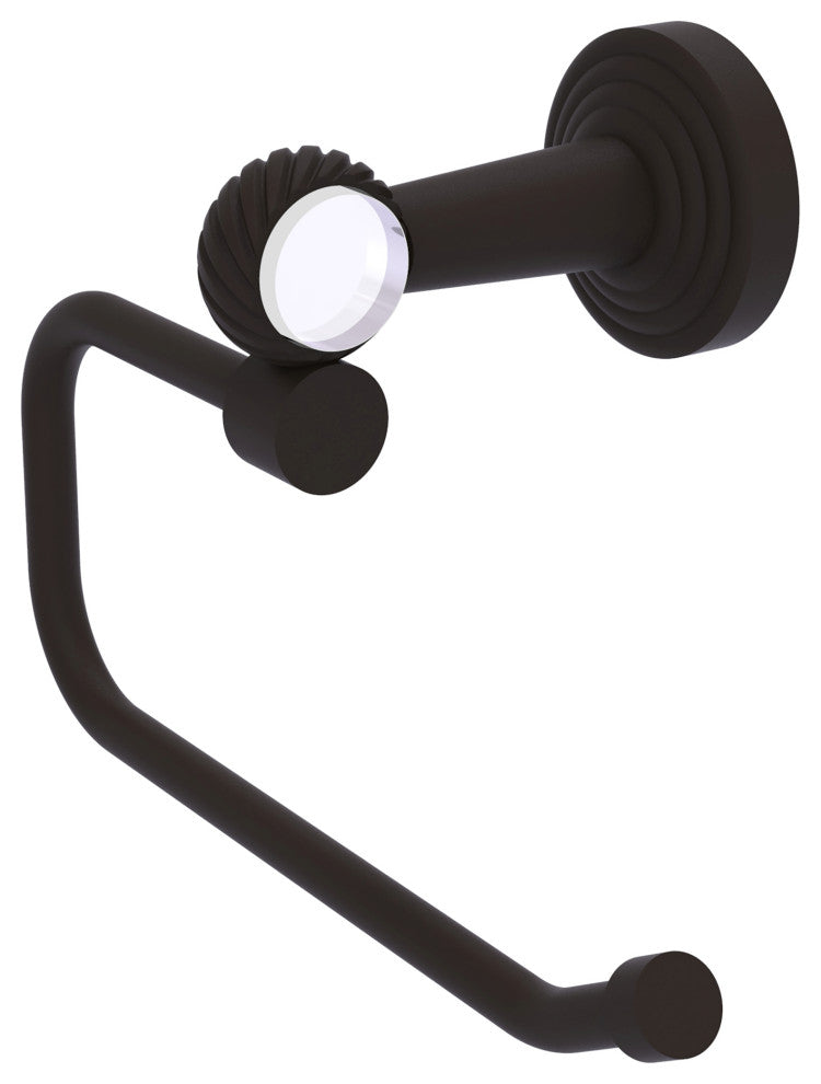 Pacific Beach Euro Style Twisted Accent Toilet Tissue Holder, Oil Rubbed Bronze