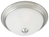 Maxim Lighting 2-Light Flush Mount in Satin Nickel - 5841MRSN