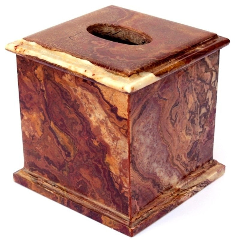 Multi Onyx Tissue Box Holder
