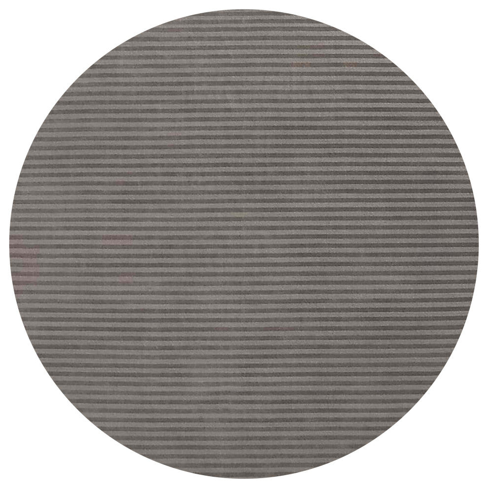 Ahgly Company Indoor Round Mid-Century Modern Area Rugs, 4' Round