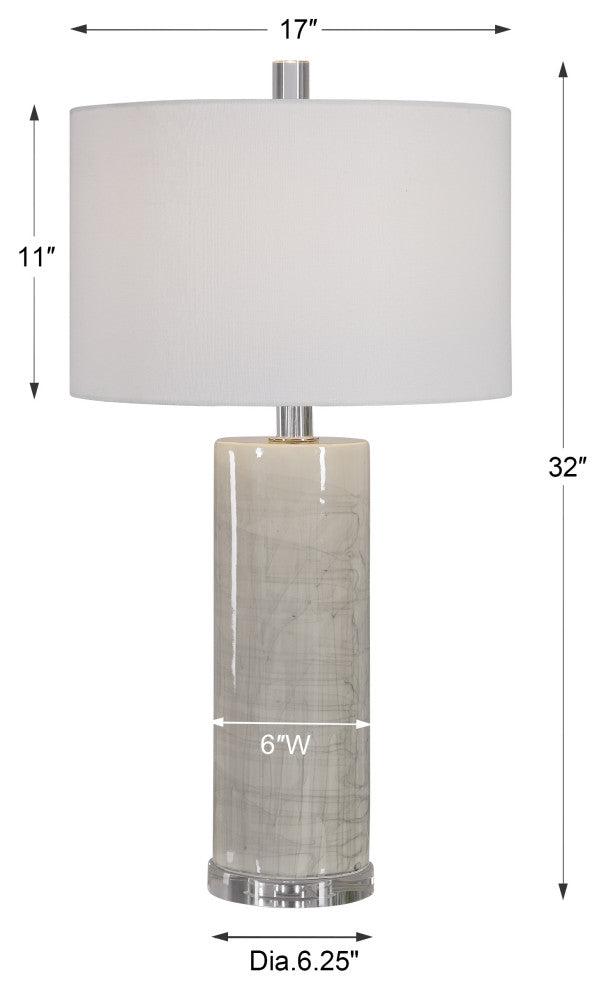 Uttermost Zesiro Modern Table Lamp