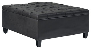 Harrison Coffee Table Storage Ottoman