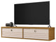 Liberty 42.28 Floating Entertainment Center in Cinnamon and Off White