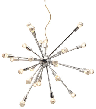 Physics Ceiling Lamp Chrome