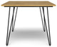 Hunter 66 in x 40 in Rectangle Dining Table