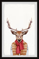 "I Am Buck II" Framed Painting Print, 8x12