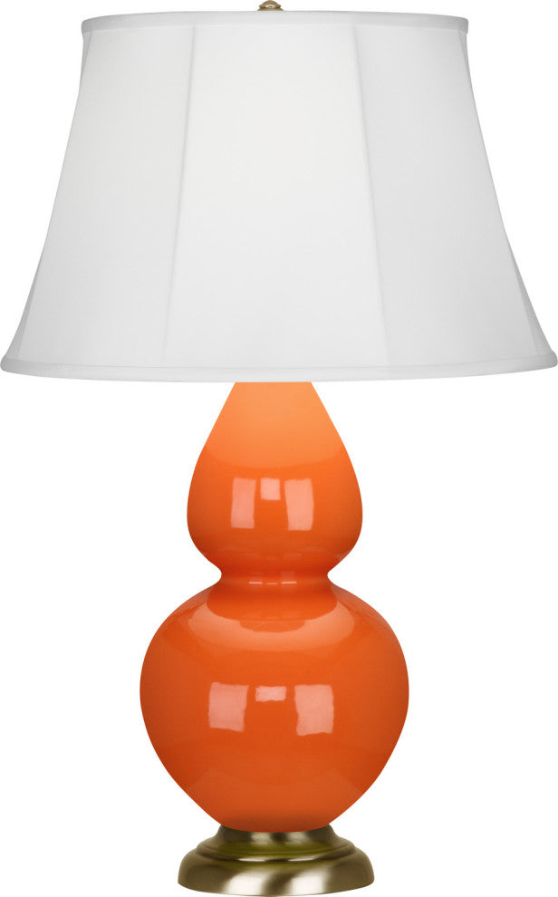 Robert Abbey RA-1665 1-Light Table Lamp, Double Gourd