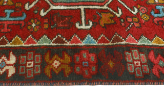 Fine Vintage Distressed Cranston Red/Ivory Runner, 2'6 x 11'8