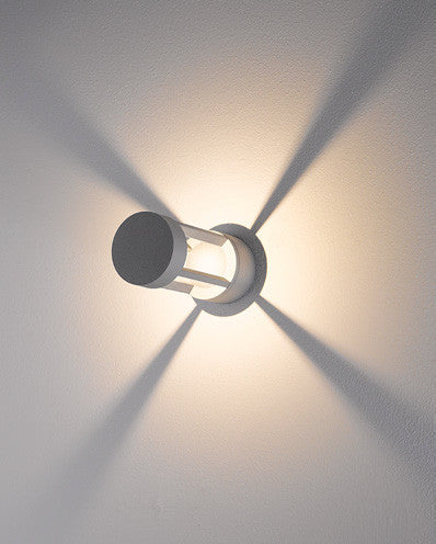 Outdoor Wall Mount LED Marine Grey 7W