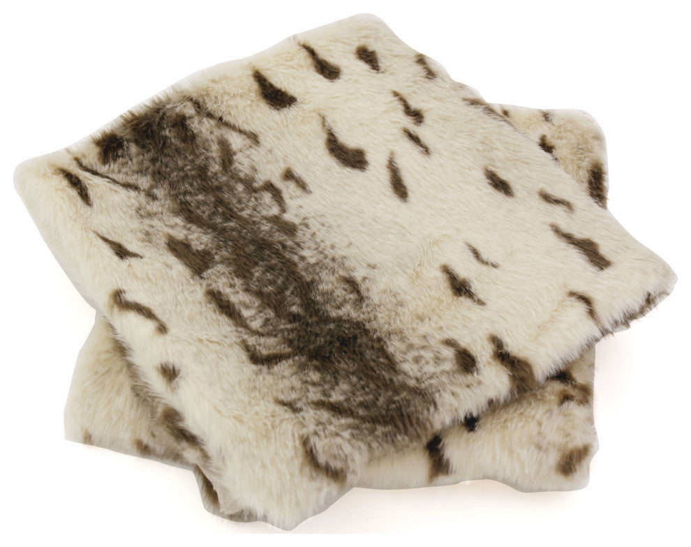 Citraka Faux Fur 2 Piece Pillow Shell Sets