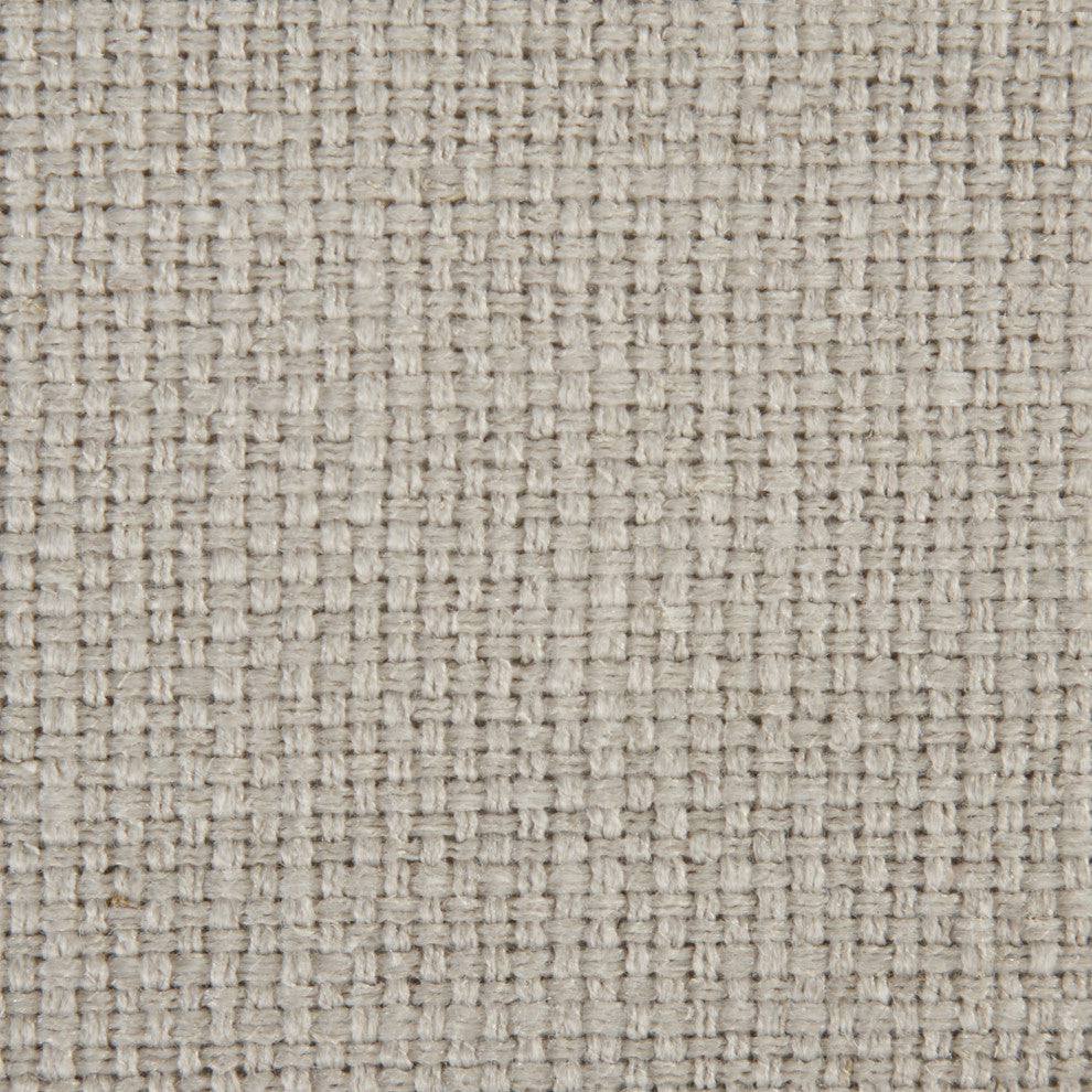 Uttermost 23390 Klemens 20"W Wood Frame Kitchen Stool - Neutral Linen / Walnut