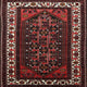 Ahgly Company Indoor Square Mid-Century Modern Area Rugs, 5' Square