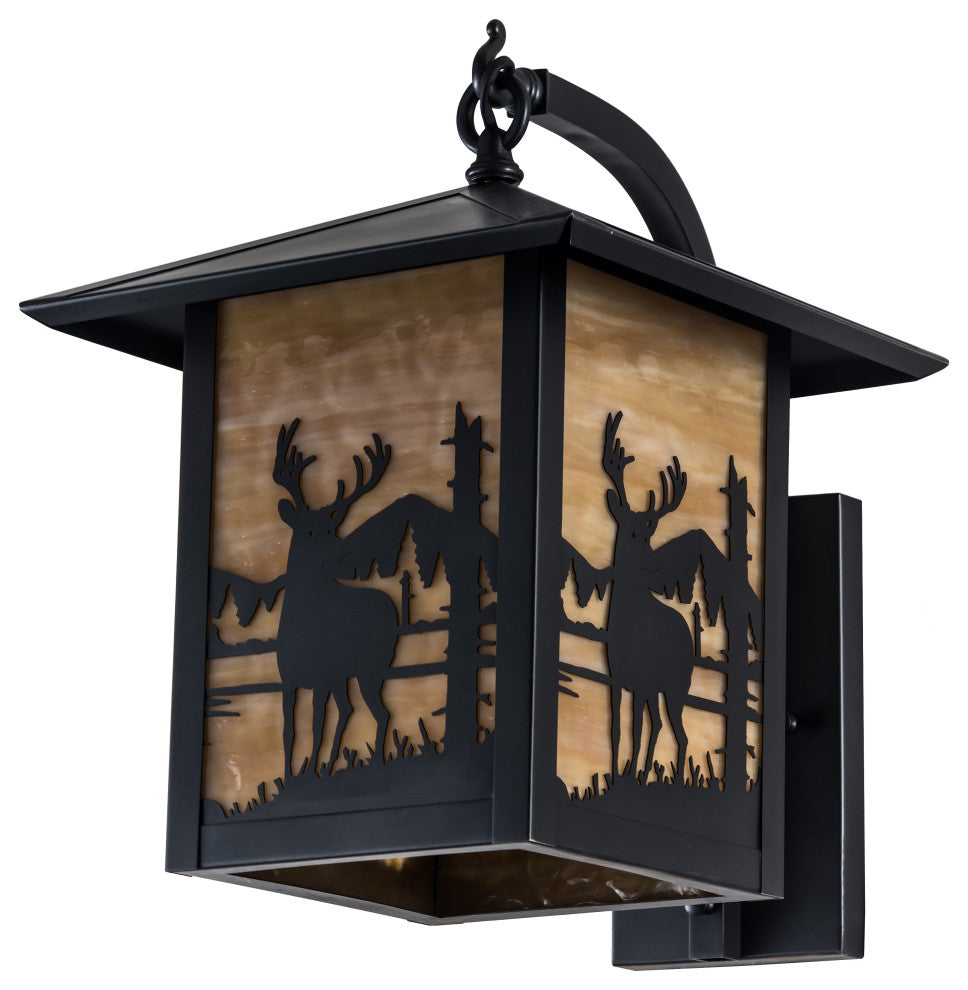 12 Wide Seneca Deer Creek Hanging Wall Sconce