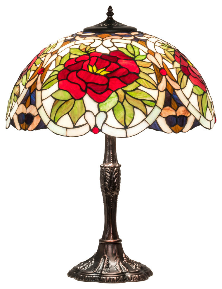 26 High Renaissance Rose Table Lamp